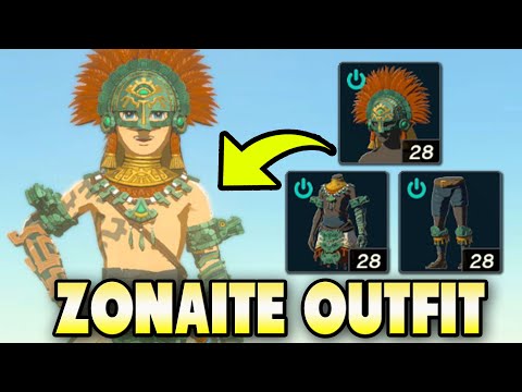 👕 How To Get The ZONAITE OUTFIT + SECRET ABILITY in Zelda Tears of the Kingdom