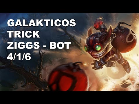 Galakticos Trick Bot Ziggs vs Vayne - KR Master Patch 10.9