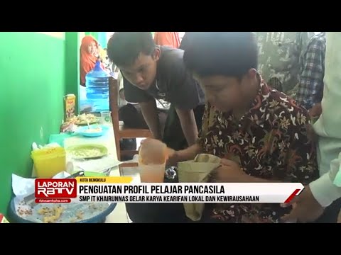 SMP IT Khairunnas Gelar Karya Kearifan Lokal dan Wirausaha