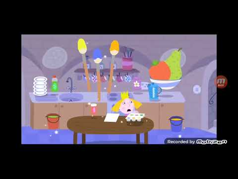 bens birthday's card from (Ben And Holly Little Kingdom)