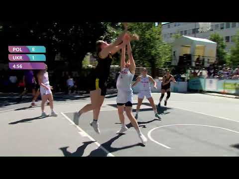 EYOF MARIBOR DAY 5 BASKETBALL GAME 09 GIRLS POL - UKR
