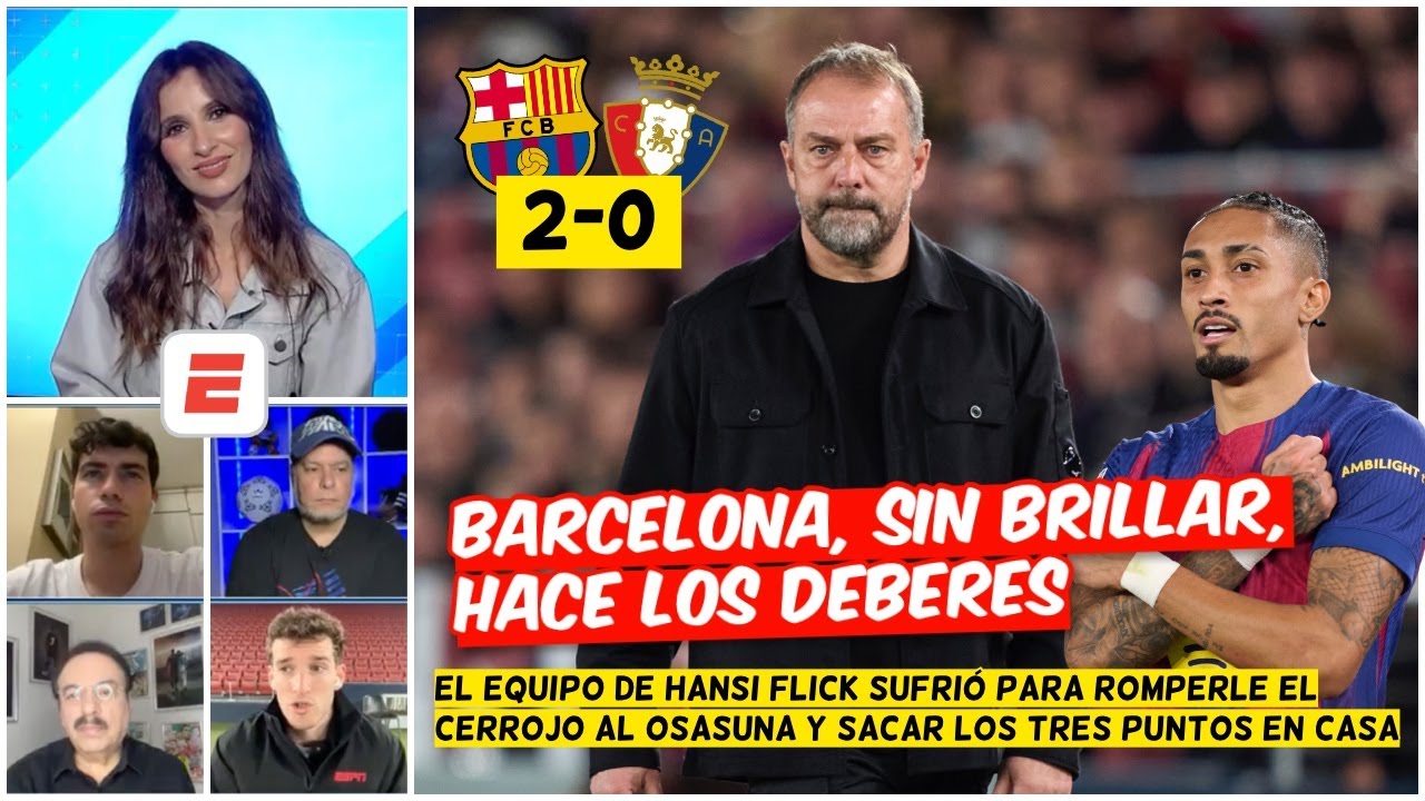 Barcelona, SIN BRILLAR, GANA y DORMIRÁ con SIETE PUNTOS por encima del Real Madrid | La Liga Al Día