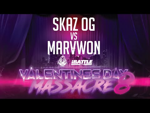 Marv Won vs Skaz OG (Hosted by Big Kannon and Bill Blaze) - No Coast Raps | #VDM8