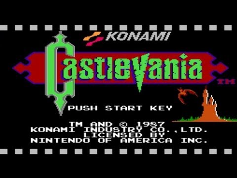 Let's Play CASTLEVANIA 1 - Walkthrough with Commentary (nintendo) nes