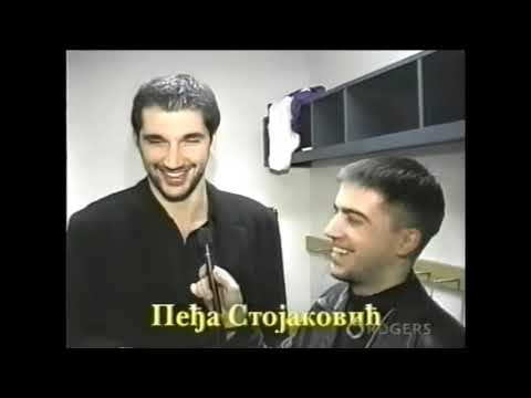 Vlade Divac, Peja Stojakovic and Hedo Turkoglu Speaking Serbian (2002)
