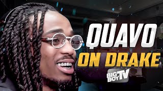 Quavo on Touring w/ Drake, Winning an AMA & His Relationship Status
