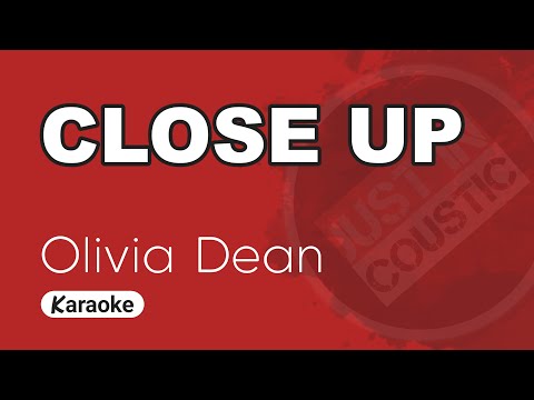 Olivia Dean - Close Up (Karaoke) Lyrics