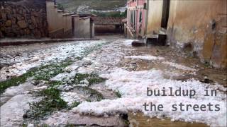 preview picture of video 'Hailstorm in Toro Toro, Bolivia'