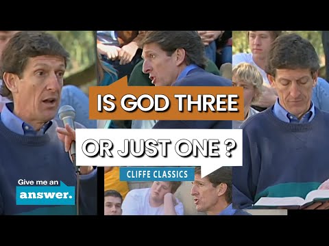 How Can God Be Three Different Persons?