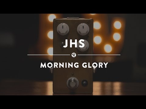 JHS Morning Glory V3 Black Hand Stamped White Ink electric guitar, Bluesbreaker style pedal image 11
