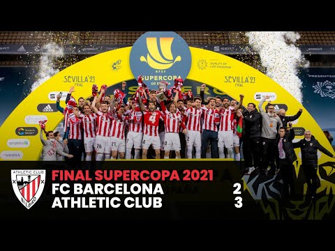 Imagen de portada del video ⚽ RESUMEN I FC Barcelona 2-3 Athletic Club | Final Supercopa 2021