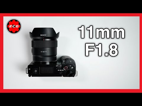 Sony 11mm F1.8 en 1 minuto
