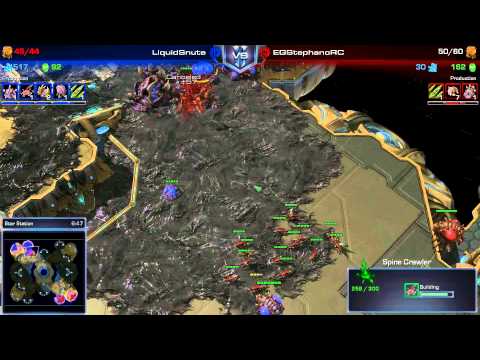 SC2 - HomeStory 7 - QF - Snute vs Stephano - Game 1