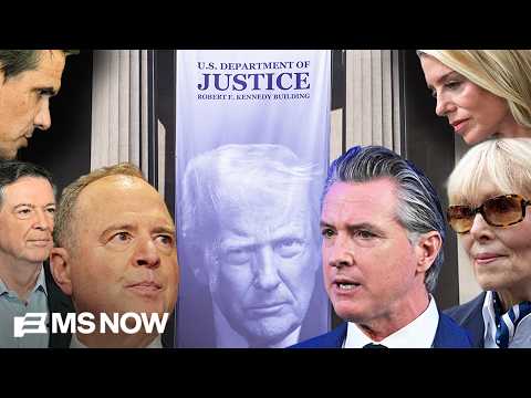 'HIT LIST': Newsom joins growing list of Trump's DOJ investigations | MS NOW Highlights