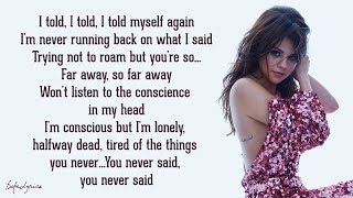 Selena Gomez - Forget Forever (Lyrics) 🎵