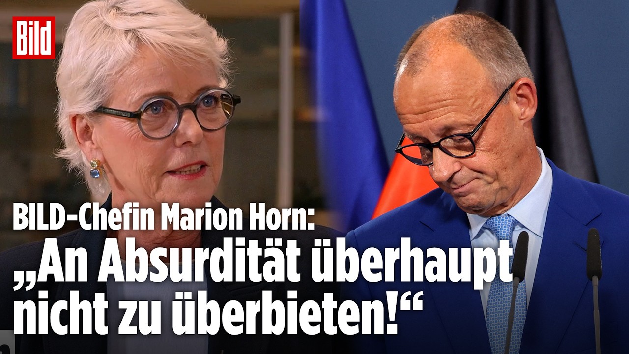 WAHL-KRIMI: „Kanzler wird zum Steigbügelhalter der Extremisten“ | BILD-Chefin Marion Horn zu Wahlen