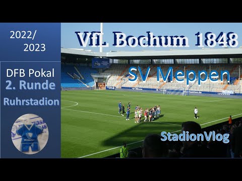 DFB Pokal Frauen 2. Runde 22/23 VfL BOCHUM- SV MEPPEN RAUS trotz starker LEISTUNG!