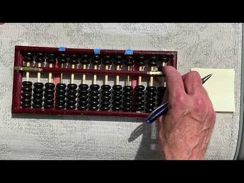 Make your own abacus (and use it)!