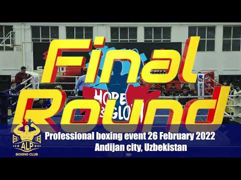 Professional boxing event 26.02.2022 Andijan, Uzbekistan