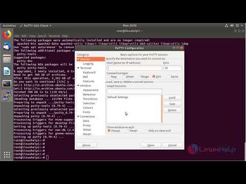 How to install PuTTY – 0.70 on Ubuntu – 18.04 | LinuxHelp Tutorials