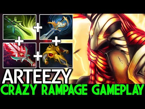 ARTEEZY [Sven] WTF is This Damage Crazy Rampage Gameplay 7.22 Dota 2