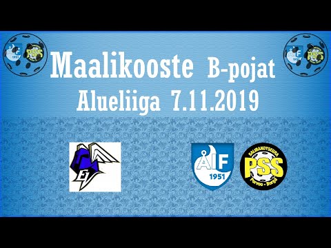 Maalikooste EräViikingit Valkoinen - ÅIF/PSS (B-pojat Alueliiga 7.11.2019)