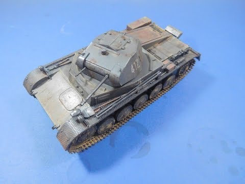 Tamiya 1/35 Panzerkampfwagen II (Part 1: Review and build)