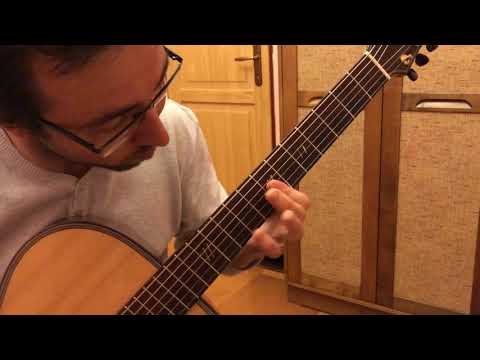 Vlasta Redl: Město měst (acoustic guitar cover)