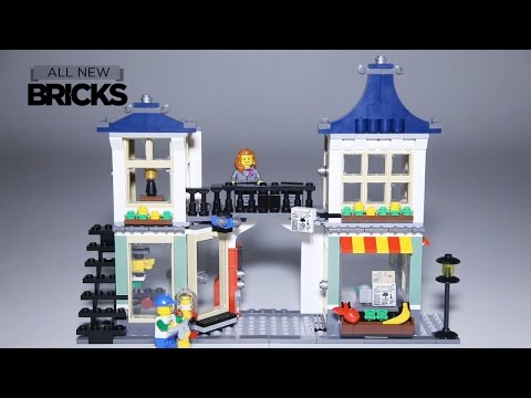 Vidéo LEGO Creator 31036 : Le magasin de jouets et l'épicerie