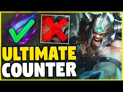 HOW TO NEVER LOSE TO TRYNDAMERE AGAIN (1 SIMPLE TRICK) - League of Legends