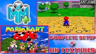 How to Install HD Custom Texture Packs in N64 RMG Emulator #nintendo64 #texturepacks #emulator