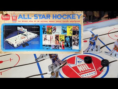 Board Game Archaeology #67 NHL All-Star Hockey Game (1969) by Tudor