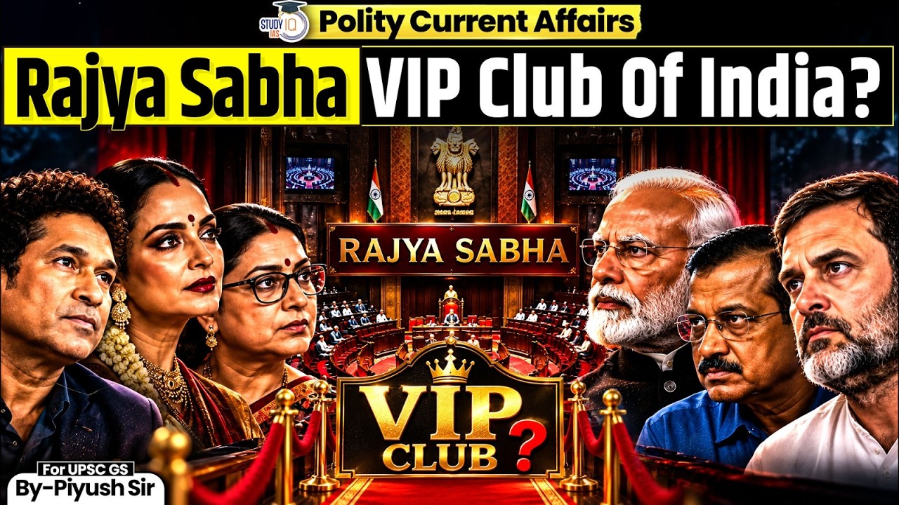 Why Is Rajya Sabha Called the VIP Club of India? | Indian Polity | 2026
