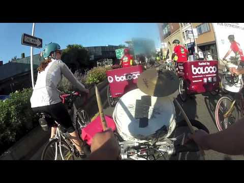 Drum-Biking Hub on Wheels 2012