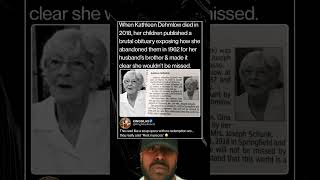 When Kathleen Dehmlow perished in 2018, her children published a brutal obituary exposing