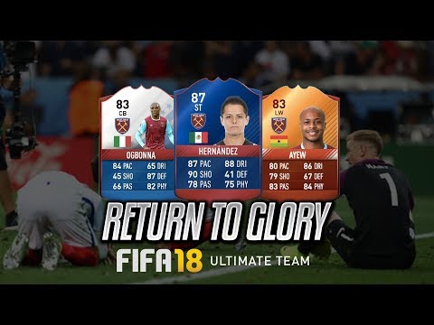 OMG, First FIFA 18 Series!!! (Return to Glory - West Ham edition)