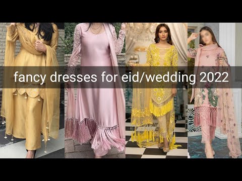 fancy dress designs for Eid 2023 | party wear & wedding dresses for girls 2023 | silk/chiffon dress
