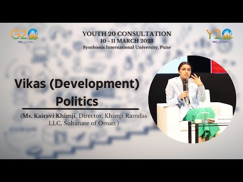 Kairavi Khimji | Preserving Environment and Heritage | Youth 20 Consultation | Symbiosis |