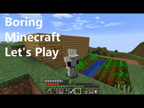 [SRS-Video] Boring Minecraft Let's Play - Episode 13 - Continuing to upgrade the house