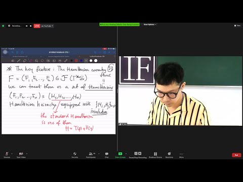 The introduction to integrable systems by  Asst. Prof. Sikarin Yoo-Kong of  2021 NAS-IF Joint School