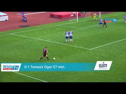 Skrót meczu Wisła Puławy - Garbarnia Kraków