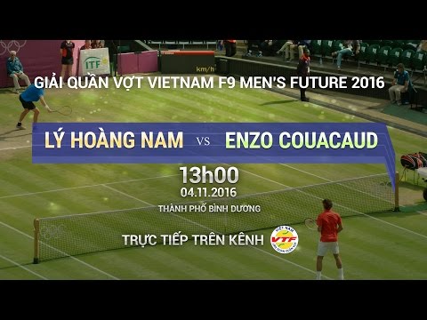 LÝ HOÀNG NAM VS ENZO COUACAUD - MEN'S FUTURE 2016 | FULL