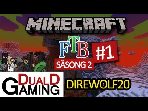 DualDGaming Spelar Minecraft - Feed The Beast - Direwolf20 Pack - S02 E01