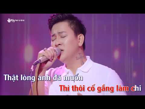 [Karaoke] Khoảng cách - Hoài Lâm