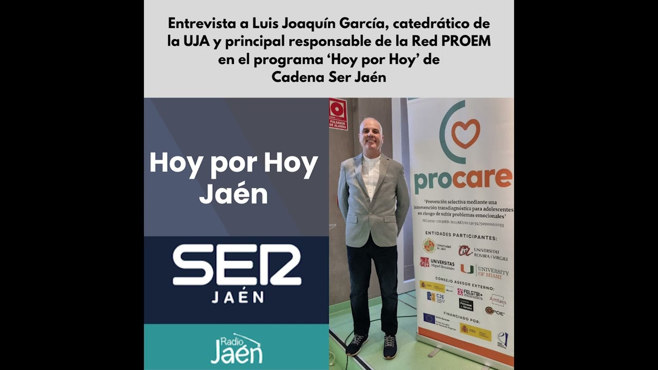 Entrevista a Luis Joaquín García en 'Hoy por Hoy' Jaén (27-11-23) sobre PROCARE Baleares y Marmolejo