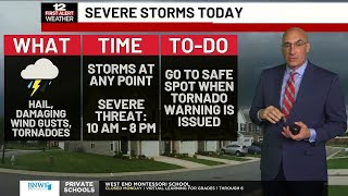 First Alert Forecast: Intense and severe storms March 16