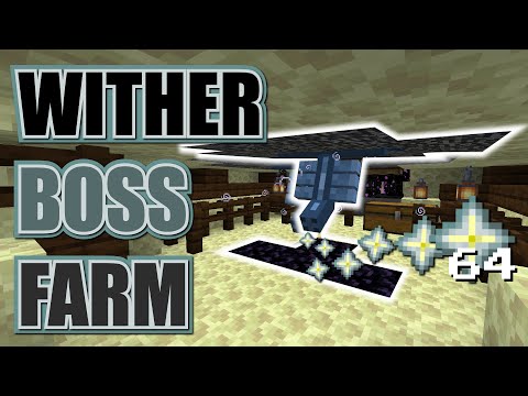 Chapman - Minecraft Wither Farm / Nether Star Farm - No Redstone