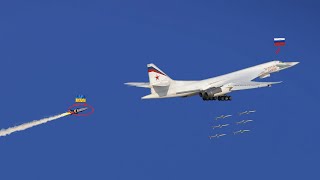 Today the Russian Air Force lost Expensive three wend Tu-160 bombers.