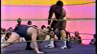 Classic Memphis Koko Ware vs Steve Brodie Wrestling 1979