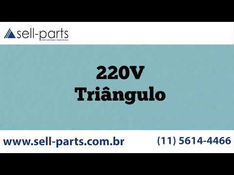Esquema de ligação Axial Trifásico